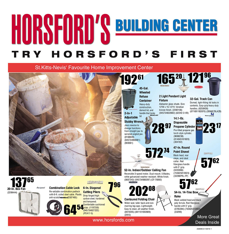 Building Center Discounts Flyer